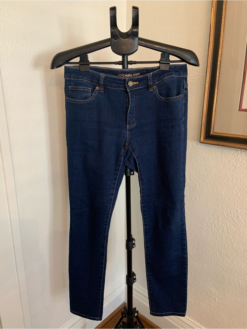 Michael Kors Women's Dark Indigo Skinny Jeans Size 6